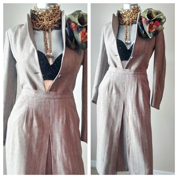Peabody House Dresses & Skirts - 70S "PEABODY HOUSE" Pinstripe Suit
